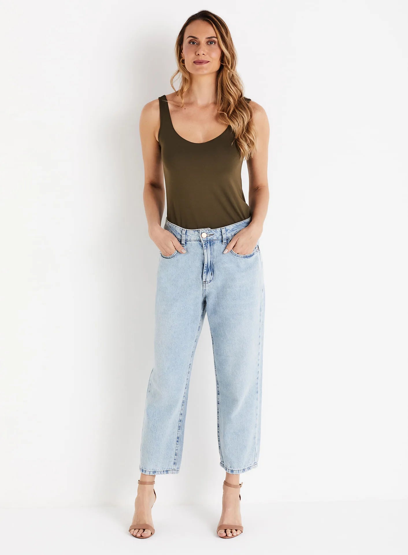 Tank Top with built-in pads