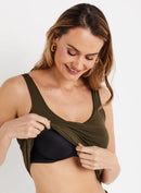 Tank Top with built-in pads