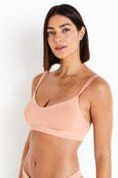 Pullover Sutop® Bra Peach Fuzz Wireless